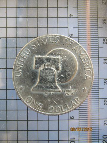 5234 เหรียญกษาปณ์ที่ระลึก 1 Dollar United States (1976)